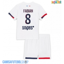 Camisa de time de futebol Paris Saint-Germain Fabian Ruiz #8 Replicas 2º Equipamento Infantil 2025-26 Manga Curta (+ Calças curtas)
